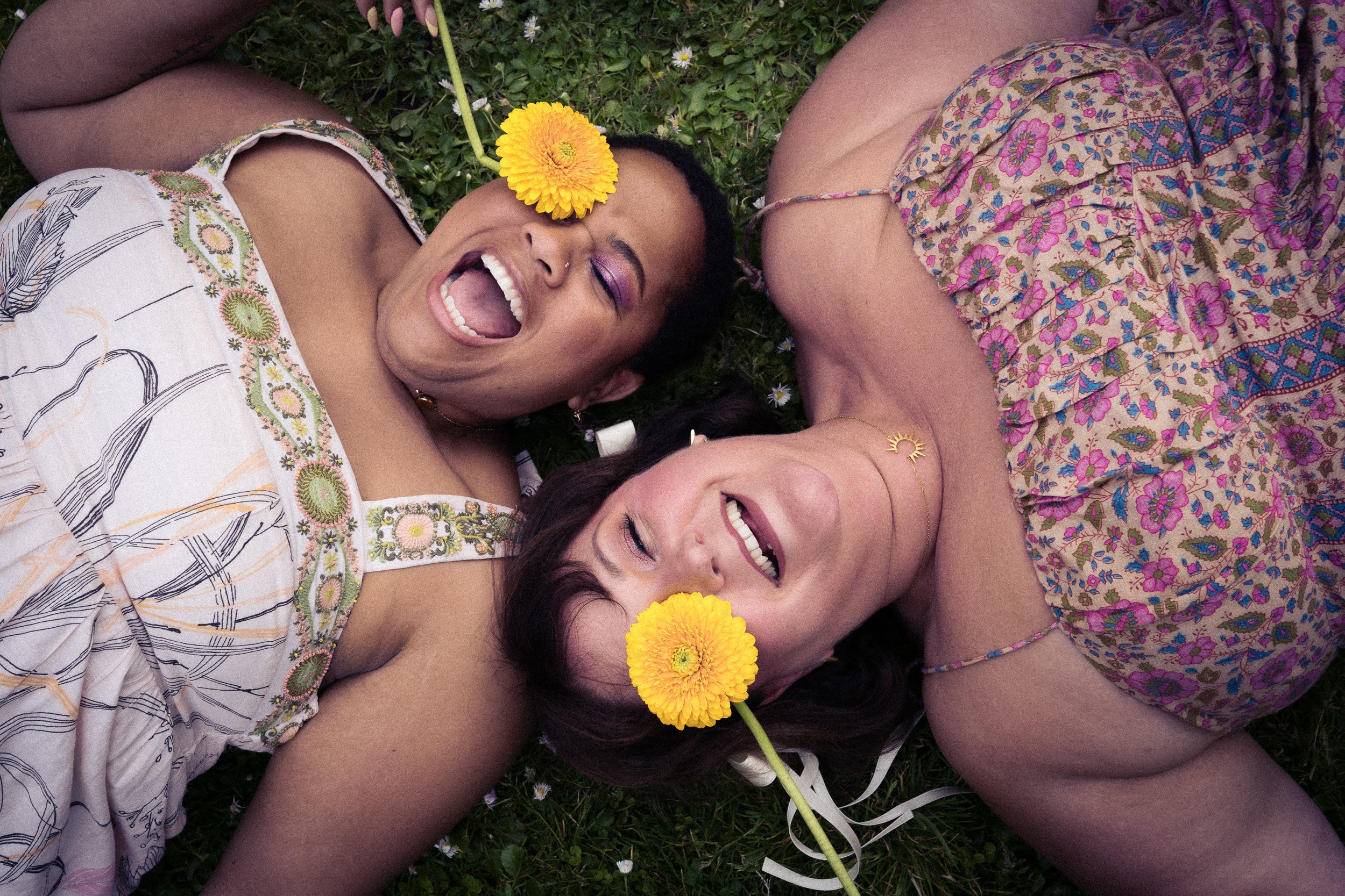 Michelle and Danyelle together — homepage about section